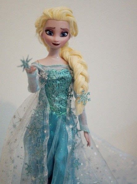 Snow Queen Elsa Fashion Doll Repainting And Customization Disney