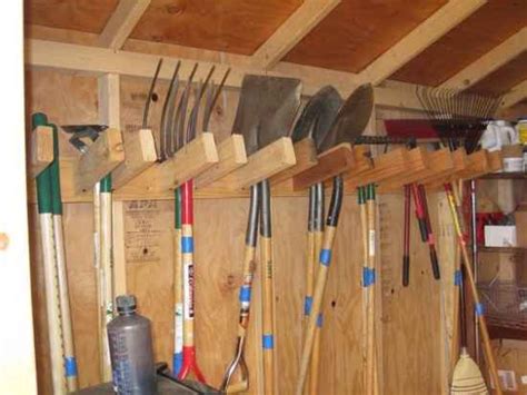 Can a broom closet be used as a laundry room? 18 Creative Ways To Store Shovels, Rakes, And Vertical Gear