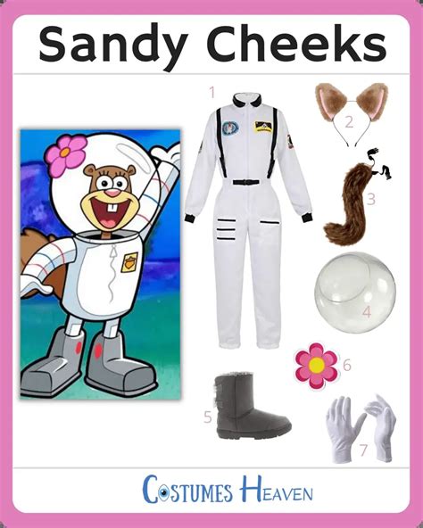 Last Minute Sandy Cheeks Costume Idea For Cosplay And Halloween 2024