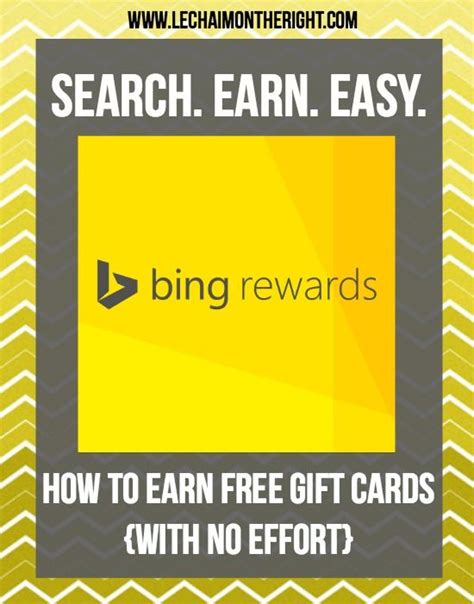 Bing Rewards Creative Clever And Classy Free T Cards Rewards