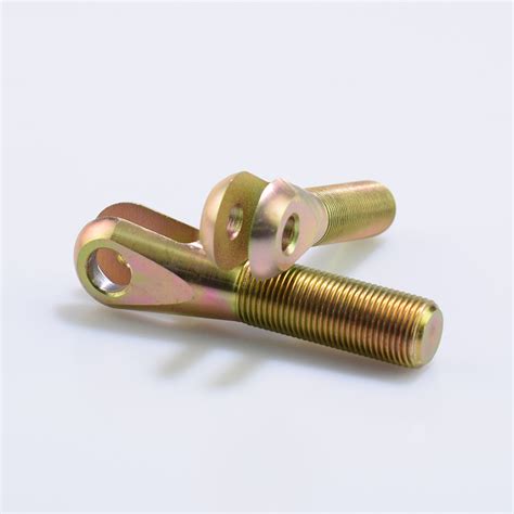 Yellow Zinc Plated Q235 Threaded Clevis Rod Ends