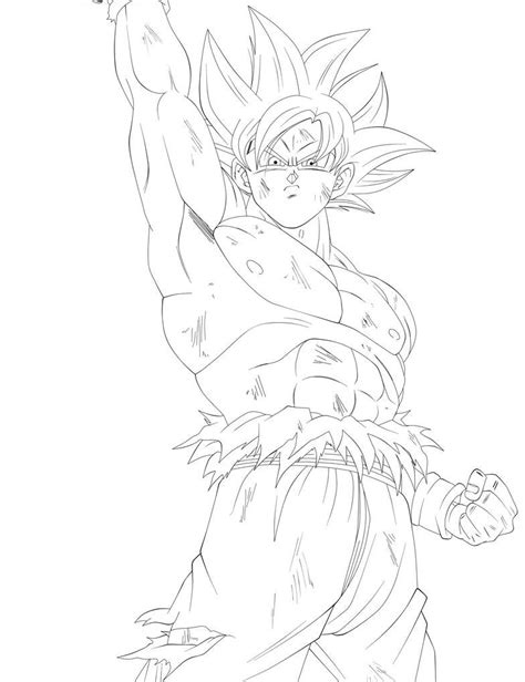 Son Goku Migatte No Gokui By Monstkem Goku Desenho Desenhos