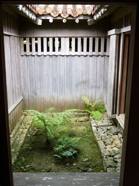 A Simple Tsuboniwa Of Ferns Shikina En Naha Okinawa