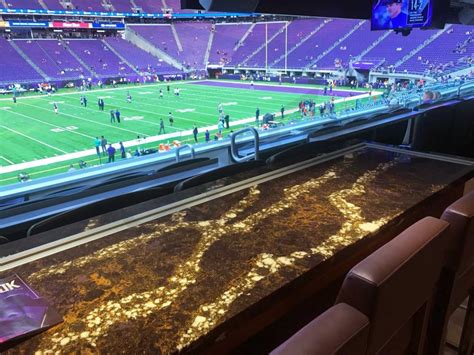 Vikings Us Bank Stadium Seating Chart With Rows And Seat Numbers