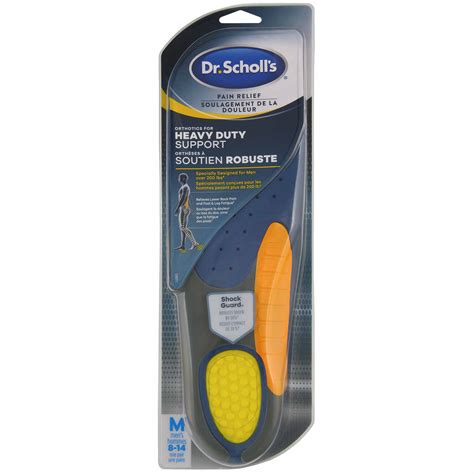 Pain Relief Orthotics For Heavy Duty Support Dr Scholl S