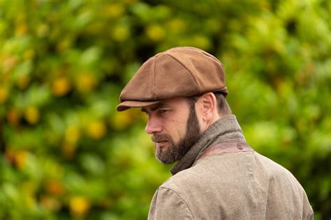 Gatsby Suede Leather Flat Cap The Hat Outlet Denton Hats
