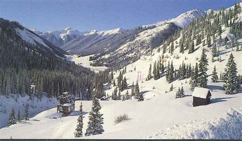 Snow On Aspen Mountain Creates Colorado Rocky Mountain High Gypsy