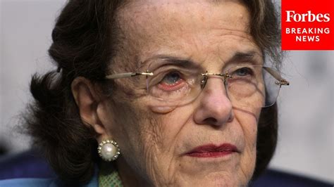 Breaking News Sen Dianne Feinstein Admitted To Hospital After ‘minor Fall Youtube