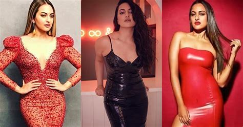 17 Hot Photos Of Sonakshi Sinha In Tight Fit Dresses Flaunting Her Fine Curves See Now