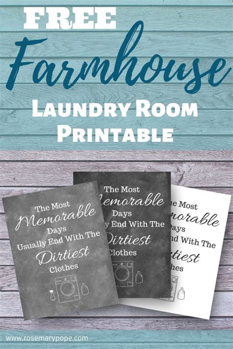 Cute Printable Laundry Room Signs Rosemary Pope Laundry Room Signs