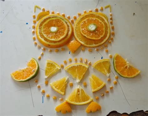Arte Efemera Com Frutas