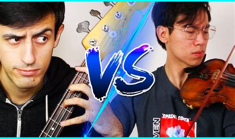 Davie504 And Twosetviolin Will Settle Their Violin Vs Bass Battle With A Live Event Tubefilter