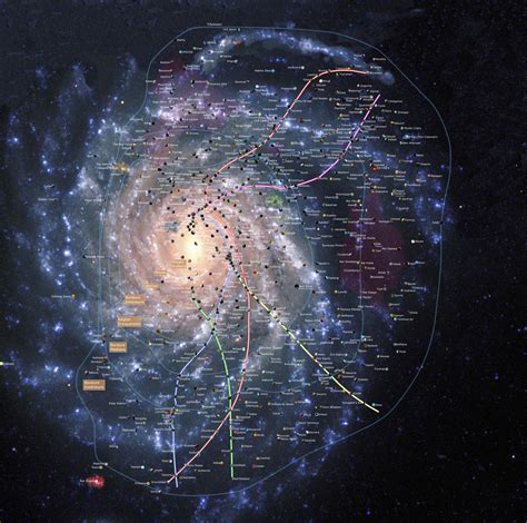 Starwars Galaxy Map Completed By Manaii On Deviantart