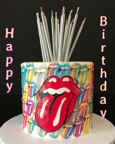 Gravieren Plakate Nervenzusammenbruch Rolling Stones Geburtstagskarten