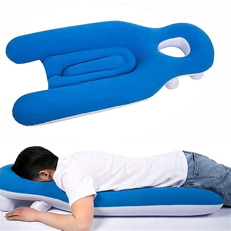 buy sxzcyx face down pillow after eye surgery inflatable retinal detachment pillow portable