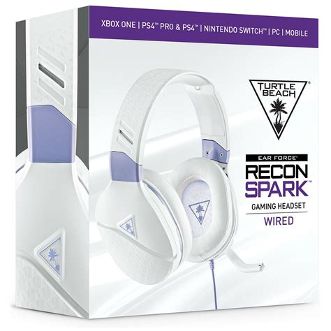 Turtle Beach Ear Force Recon Spark Wired Gaming Headset White