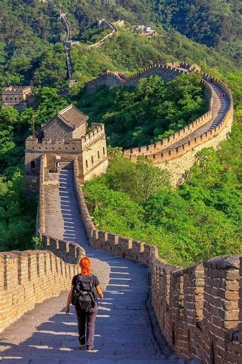 La Muralla China Beautiful Places To Travel Wonders Of The World