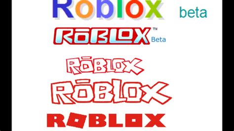 H I S T O R Y O F R O B L O X L O G O S Zonealarm Results - all roblox logos in order