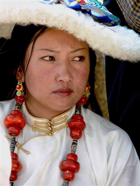 Tibetan Khampa Woman People James Thompson Traditional Outfits
