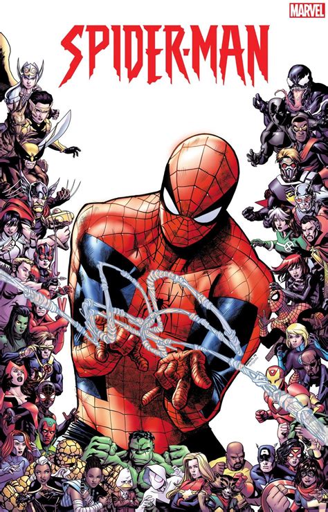The Amazing Spider Man 28 2019 80th Anniversary Frame Variant Cover