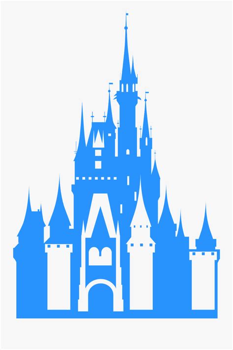 Vector Disneyland Castle Svg Free Transparent Clipart Clipartkey