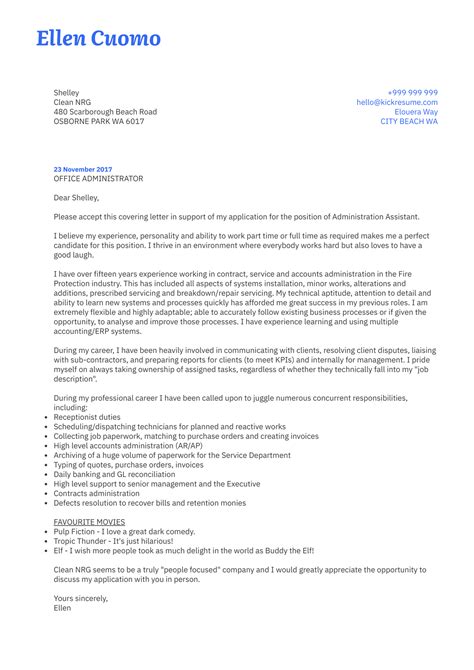 Systems Administrator Cover Letter Example Kickresume Vrogue Co