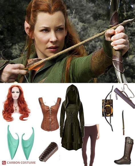 Make Your Own Tauriel From The Hobbit Costume Hobbit Costume Cute