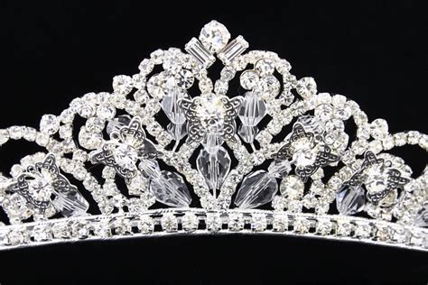 Bridal Pageant Butterfly Rhinestone Crystal Prom Wedding Crown Tiara