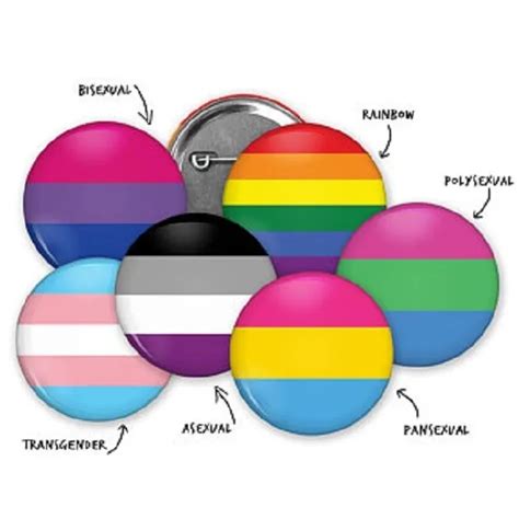 LGBTQ RAINBOW PRIDE Flag Gay Queer LGBT 1 1 5 2 25 Pin Badge Pinback