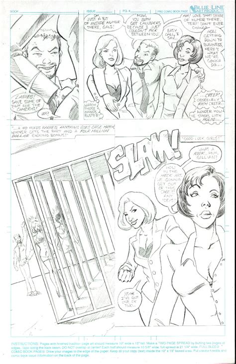 Teri Hatcher Vs Gillian Anderson 1 Catfight Comic Page 2 By Satyq