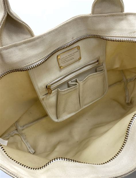 Marc By Marc Jacobs Large Beige Tote Bag