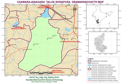 Chamarajanagara Taluk Shivapura Grampanchayath Map Master Plans India