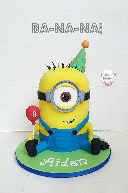 Pin On Minions Cakes