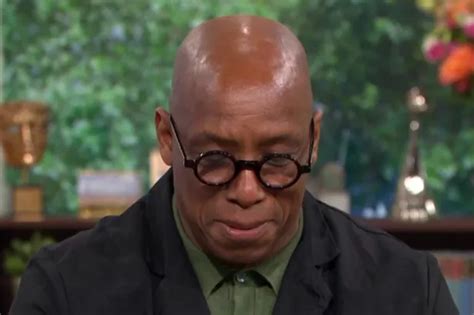 Ian Wright Gets Emotional On Itv This Morning As He Reminisces About