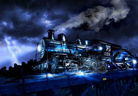 Ghost Train By Tristin Godsey Via Behance Train Train Art Epic Art