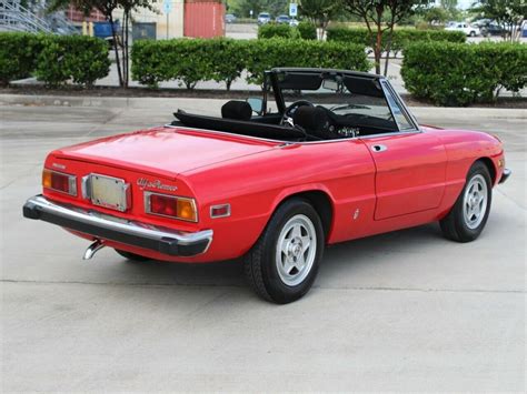 Red 1974 Alfa Romeo Spider 20l 5 Speed Manual Available Now For Sale Alfa Romeo Spider 1974