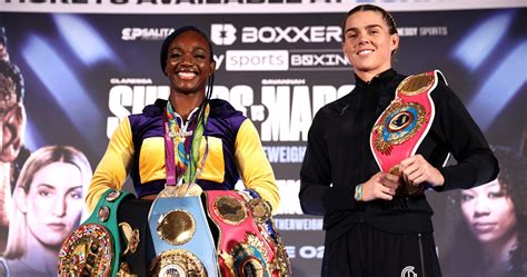 Claressa Shields Savannah Marshall Victor To Win Belt In Honor Of