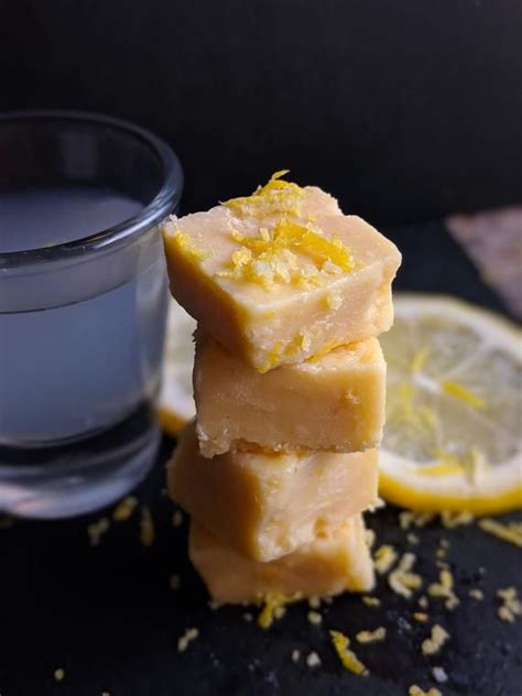 Limoncello Fudge Alcohol Zinged White Chocolate Gourmet Etsy