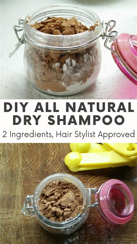 Diy Dry Shampoo Recipe 2 Ingredients All Natural Gluten Free