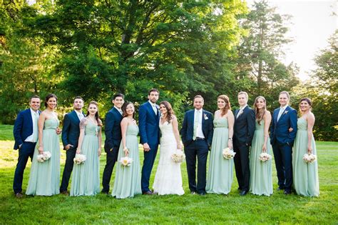 Blue Wedding Groomsmen Bridal Parties | Sage wedding, Wedding parties