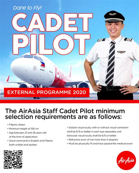 And what's the minimum requirement? AirAsia now accepting applications for the 'Dare to Fly ...