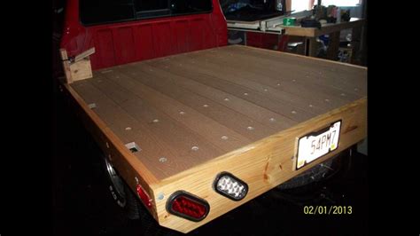Woodwork Building A Wood Flatbed For Pickup Truck Pdf Plans
