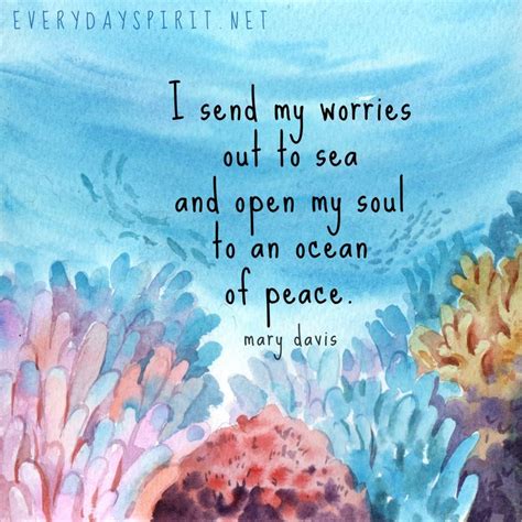 Ocean Of Peace In 2021 Peace Quotes Ocean Quotes Meditation Quotes