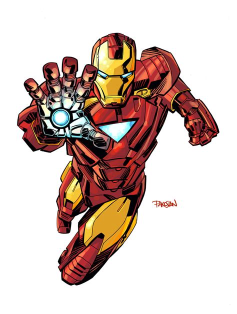 Comics Forever Iron Man Pencils Inks And Colors By Dan