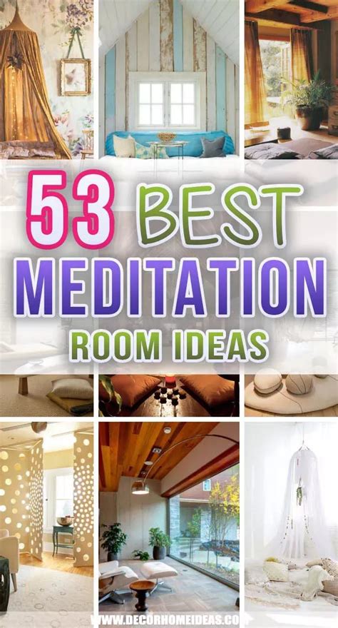 53 Relaxing Meditation Room Ideas To Create Peace Of Mind Artofit
