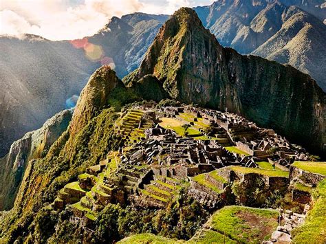 Machu Picchu Peru The Lost City Of The Incas