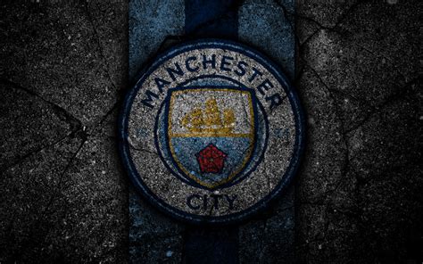 Manchester city desktop wallpapers, hd backgrounds. Manchester City Logo 4k Ultra HD Wallpaper | Background ...
