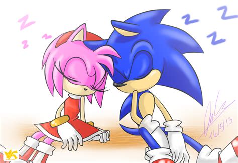 Sonic Y Amy By Chipo811 On Deviantart