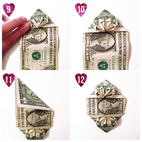 How To Make A Dollar Bill Origami Heart In A Few Easy Steps