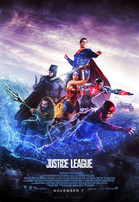 Justice league (2017) is just total nonsense, and unlike batman v superman can't even boast a good performance from affleck as bruce wayne. Justice League Poster 2017 by CAMW1N on DeviantArt